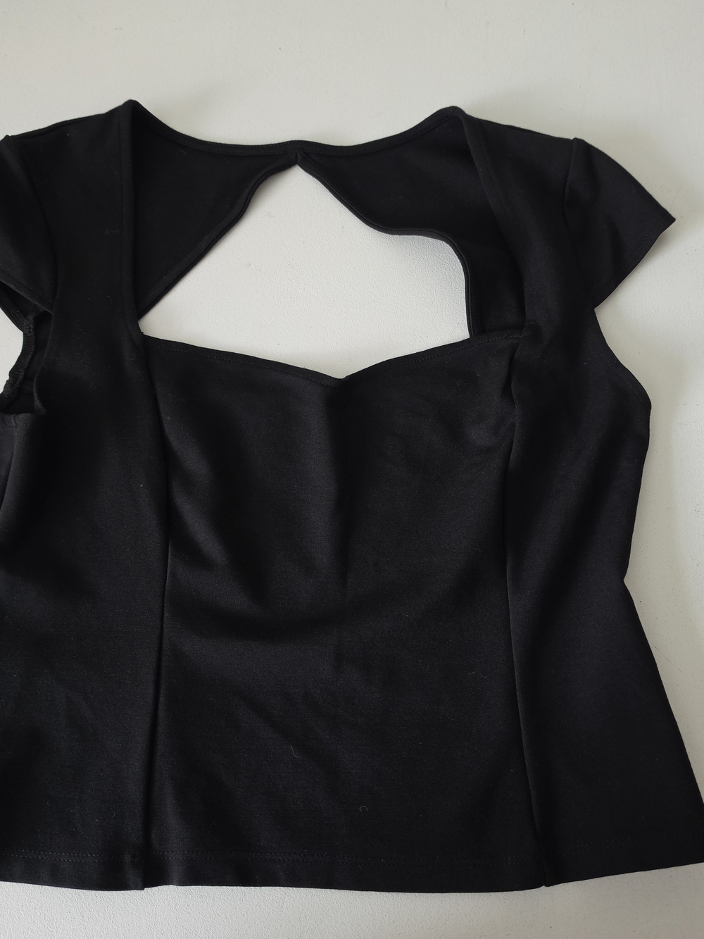 Maeve By Anthropologie Sweetheart Ponte Top